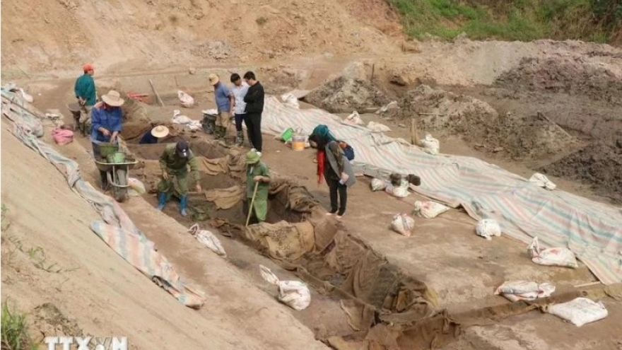 Unique ancient boats unearthed in Bac Ninh